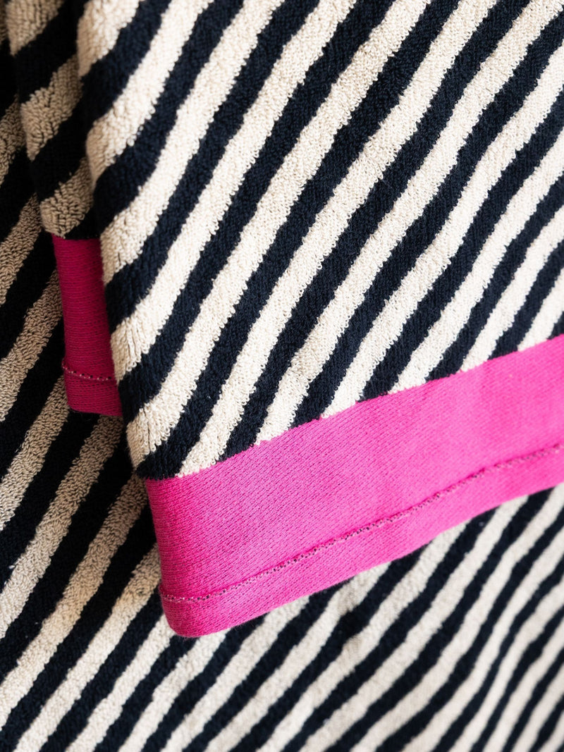 Rockett St George multi sandstripe cotton towel (British brand)