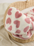 Cream Bear Fleece Baby Blanket 80cm x 70cm
