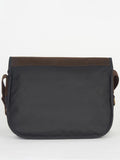 Barbour green wax Tarras bag - (British brand)