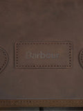 Barbour green wax Tarras bag - (British brand)