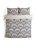 William Morris At Home Natural Michaelmas Daisy duvet cover and pillowcase set (British brand)