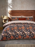 William Morris Copper Wild Tulip duvet cover and pillowcase set (British brand)
