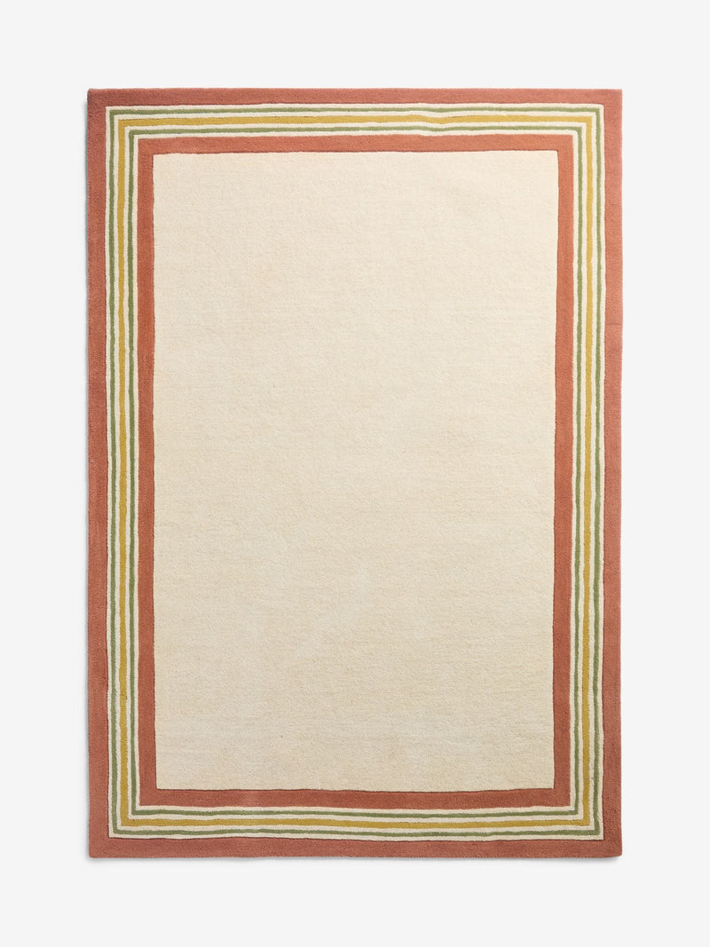 Nina Campbell Natural Park Walk Border rug, UK version