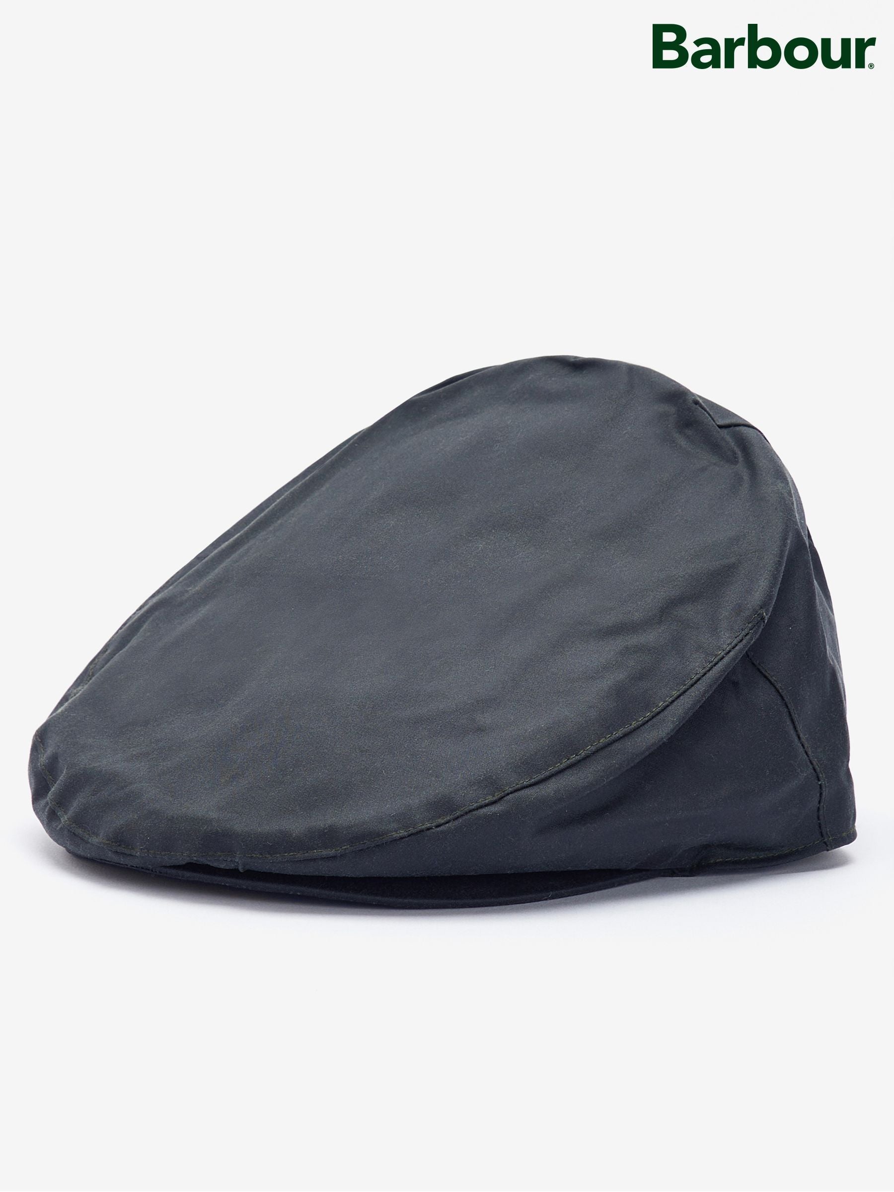 Barbour blue wax flat cap - British product
