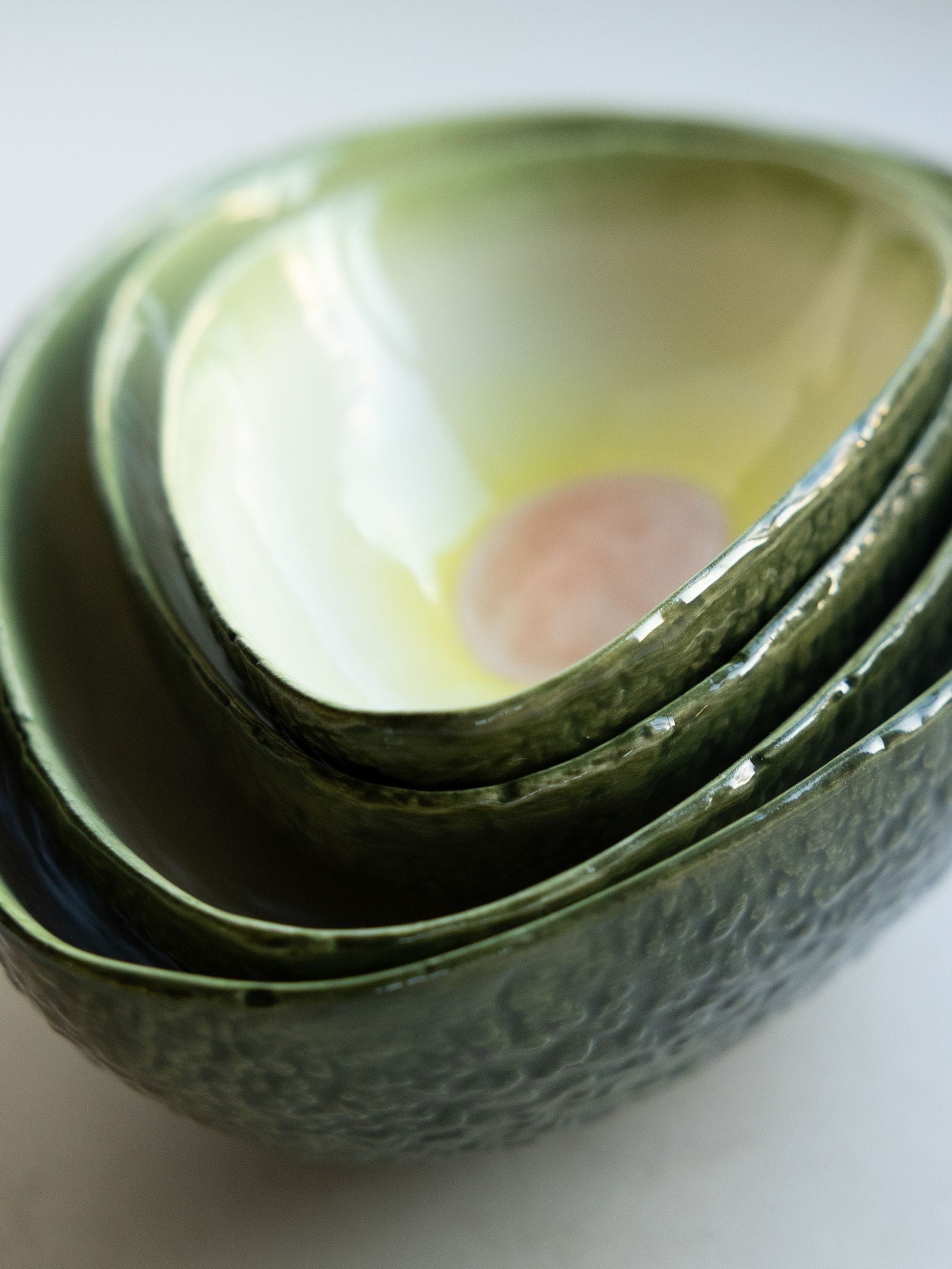 Rockett St George avocado nesting bowls set of 4, UK version