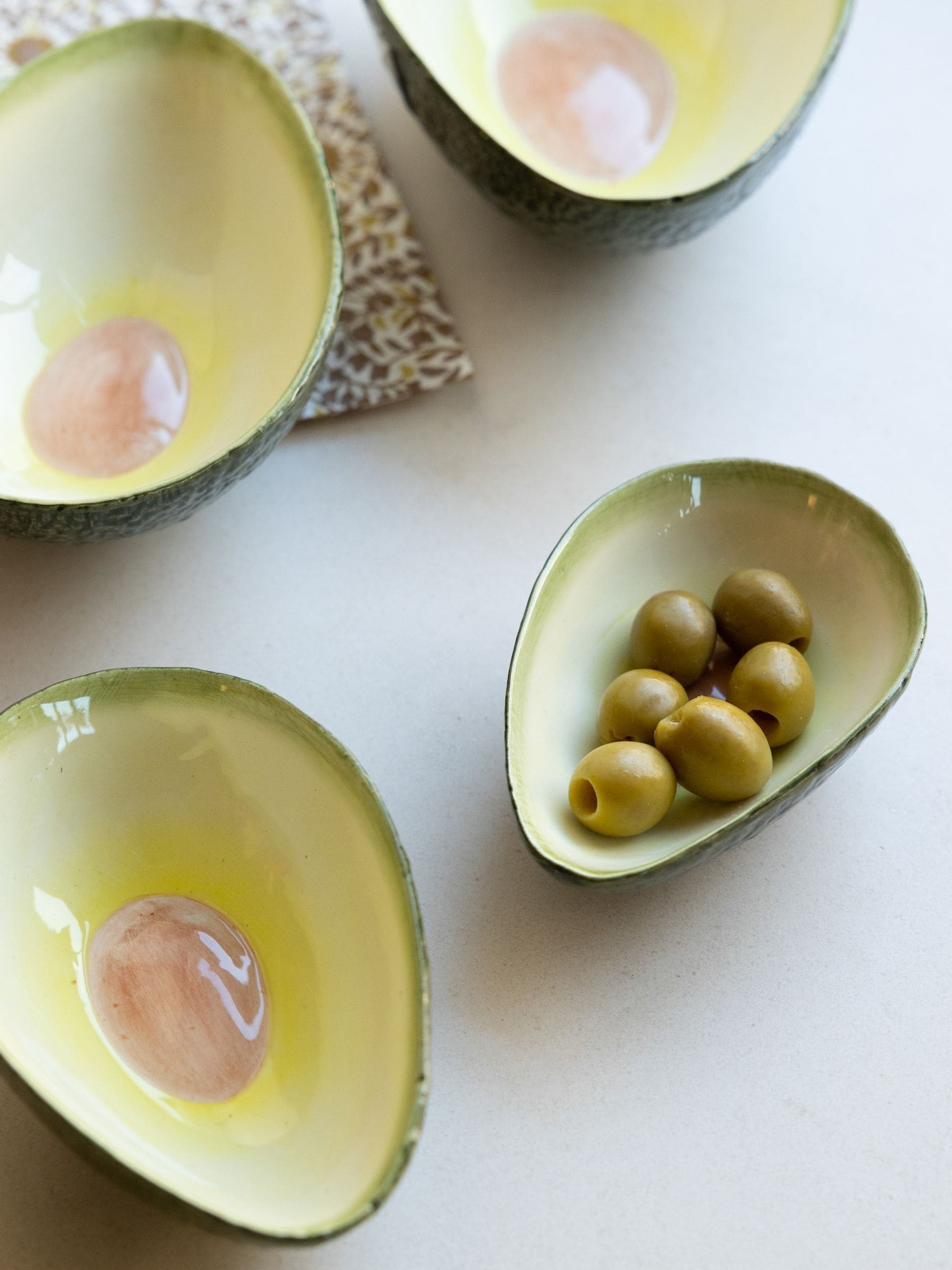 Rockett St George avocado nesting bowls set of 4, UK version