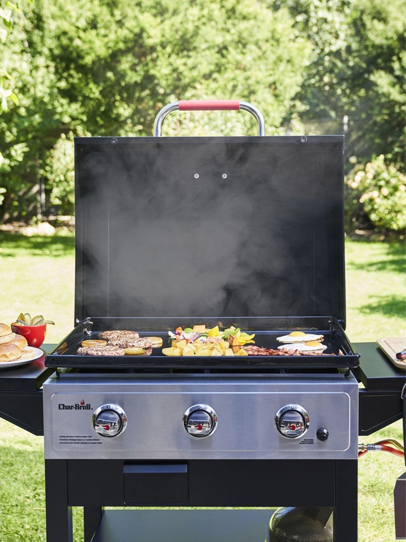 Char-Broil gas griddle grill Black Griddle 3400, imported from the UK