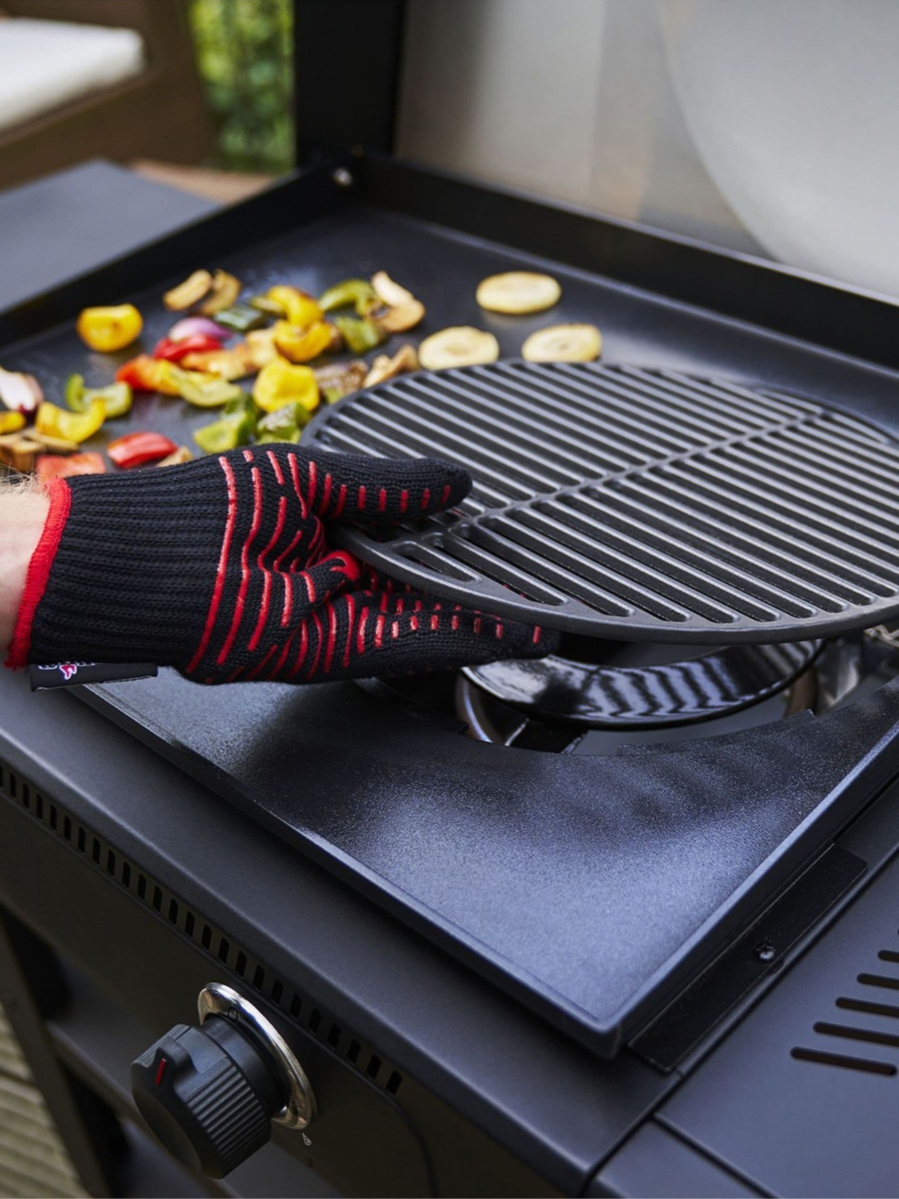 Char-Broil Versa Tile garden BBQ griddle, UK version