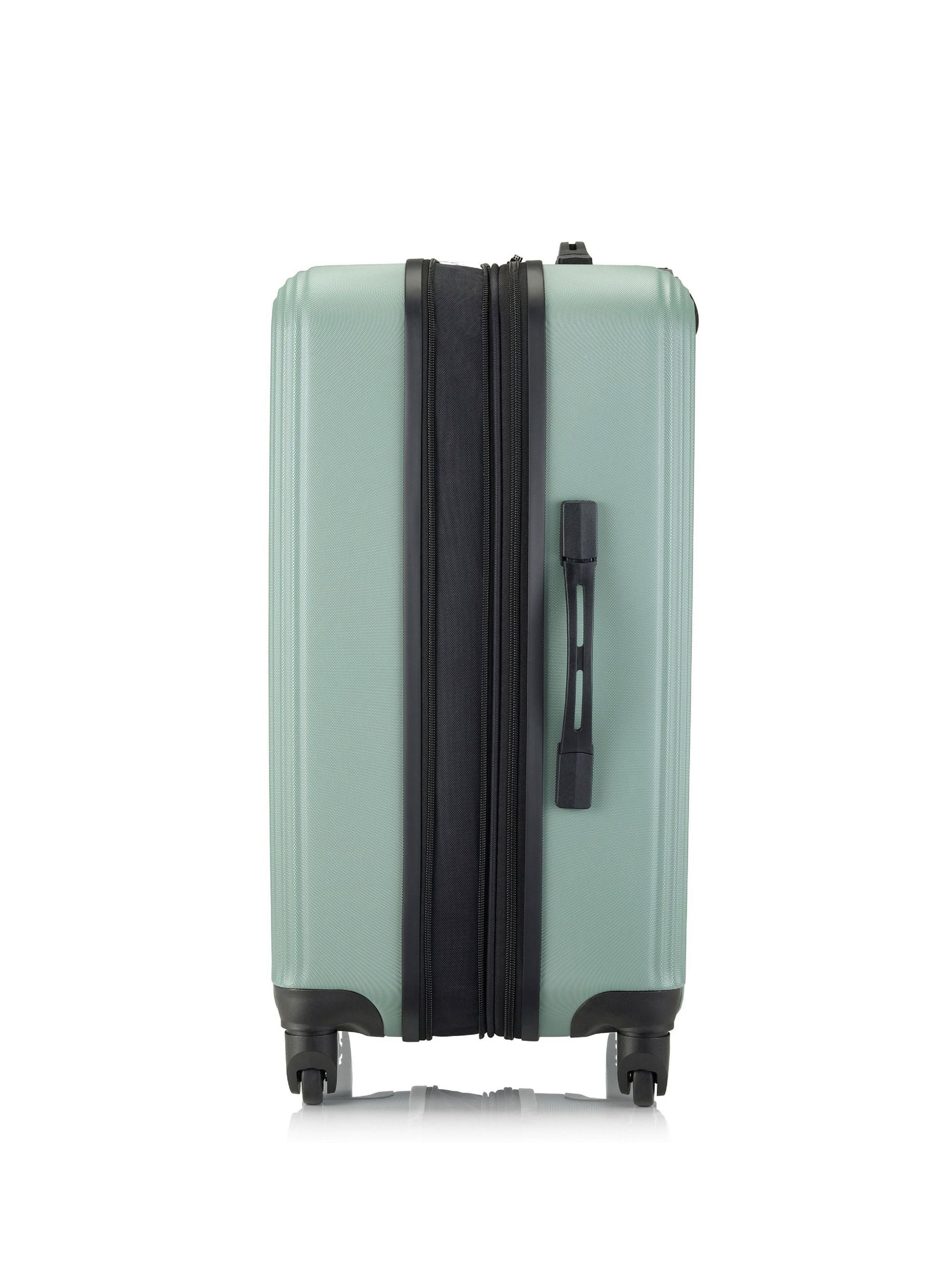 Tripp Breeze medium green expandable 4 wheel suitcase (British brand)
