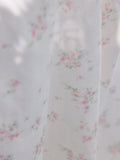 Shabby Chic towel pink floral velour (British brand)