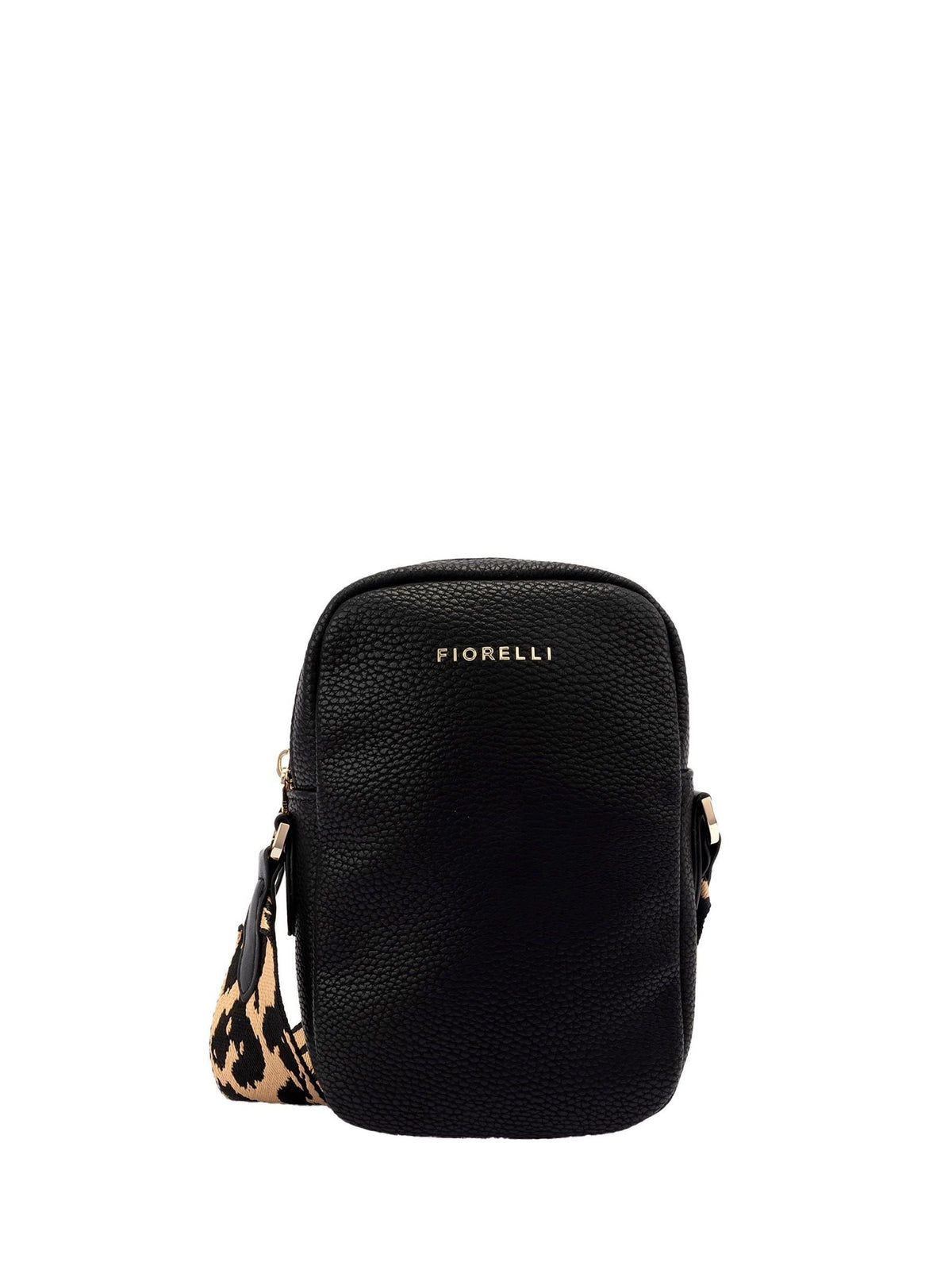 Fiorelli Black Effie webbed crossbody bag, UK version