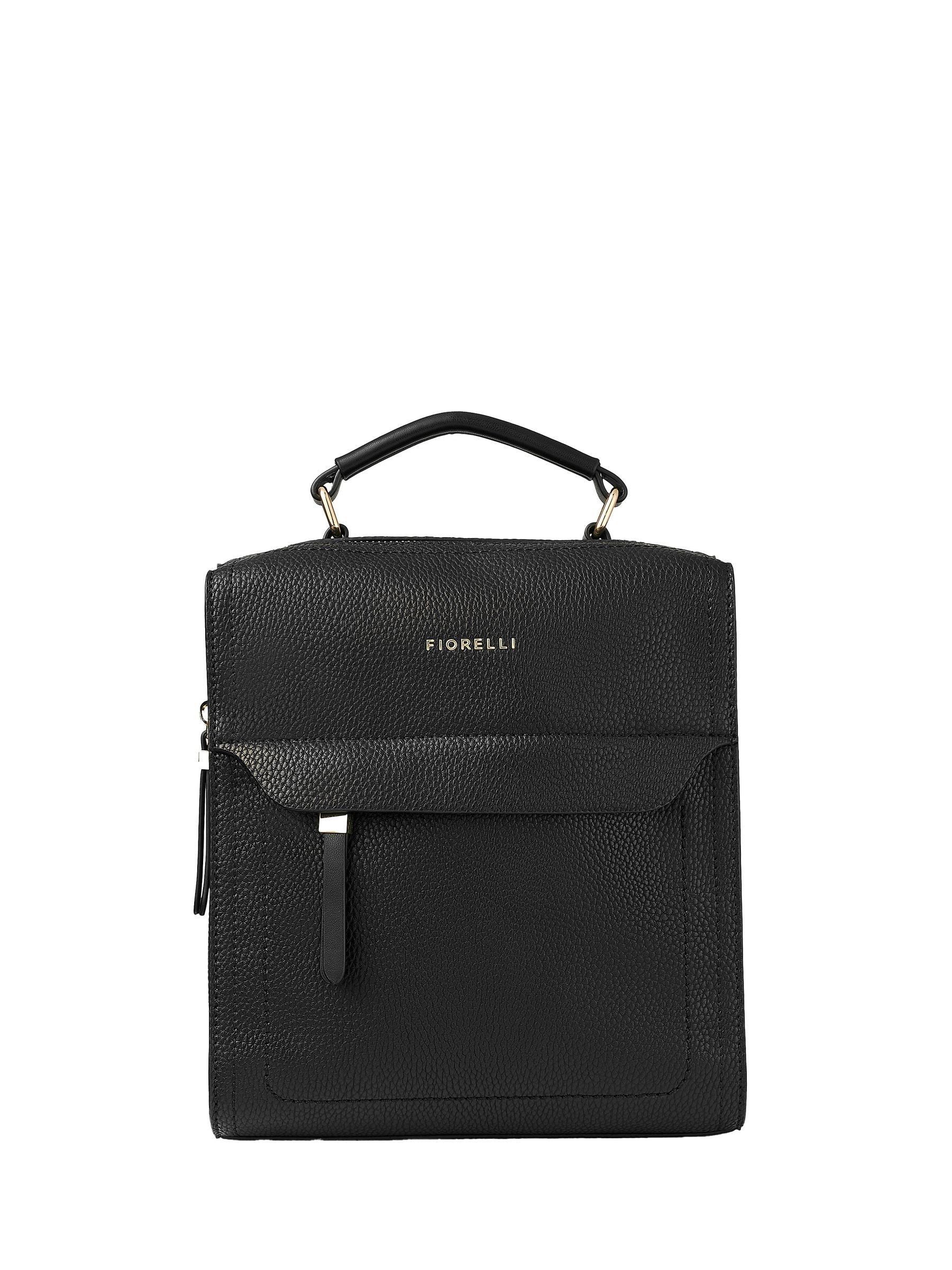 Fiorelli Black Isla Small Backpack, imported from the UK