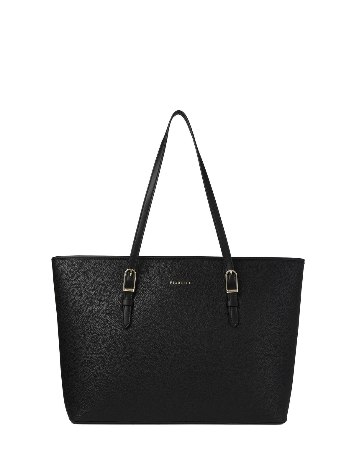 Fiorelli black Etta buckle tote bag, UK version