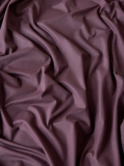 Drap-housse extra-profond MADE.COM Aubergine Purple Cosy Coton Lavé