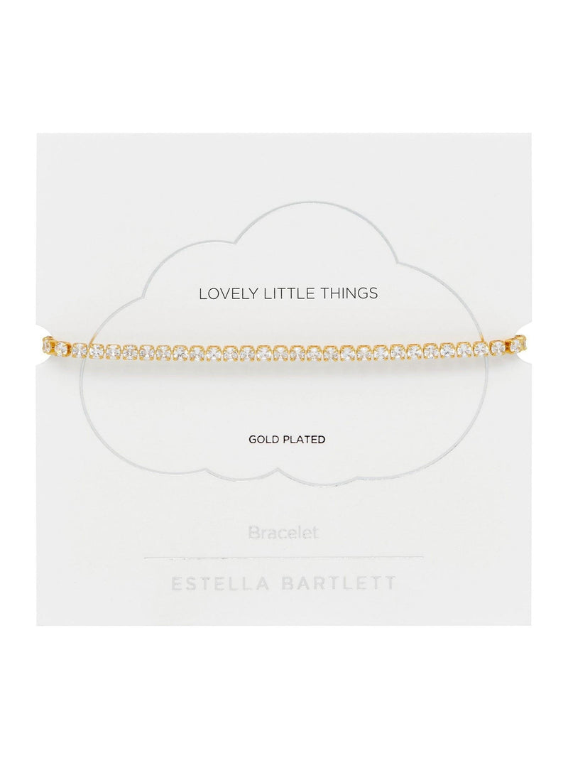 Estella Bartlett gold tone tennis bracelet - British product