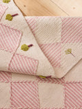 Cath Kidston Pink Diamond flat weave rug (British brand)