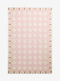 Cath Kidston Pink Diamond flat weave rug (British brand)