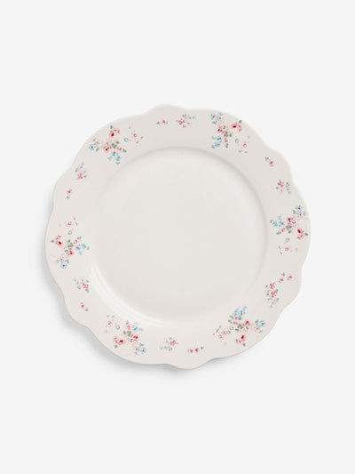 Assiettes à dîner à imprimé floral Rosabelle Shabby Chic par Rachel Ashwell, lot de 4