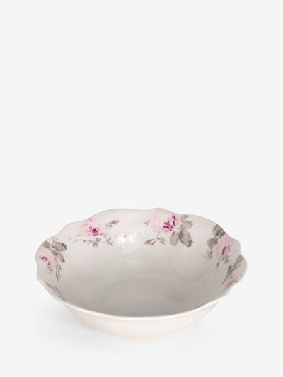 Shabby Chic av Rachel Ashwell Blomstertrykk Rose Majesty Fint Kina Frokskål Sett av 4