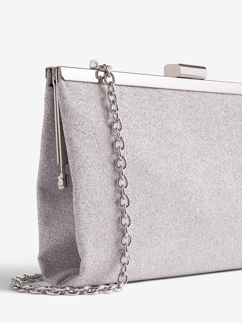 Friends Like These silver occasion clutch bag - British product