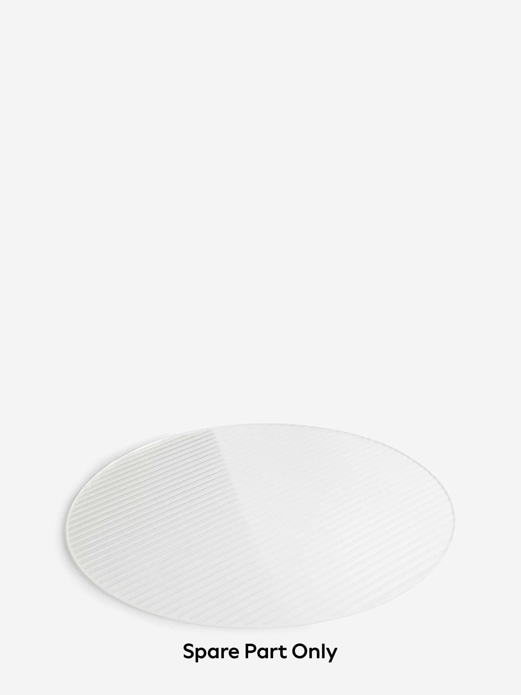Carlton chandelier clear glass side panel 47.5cm - British product