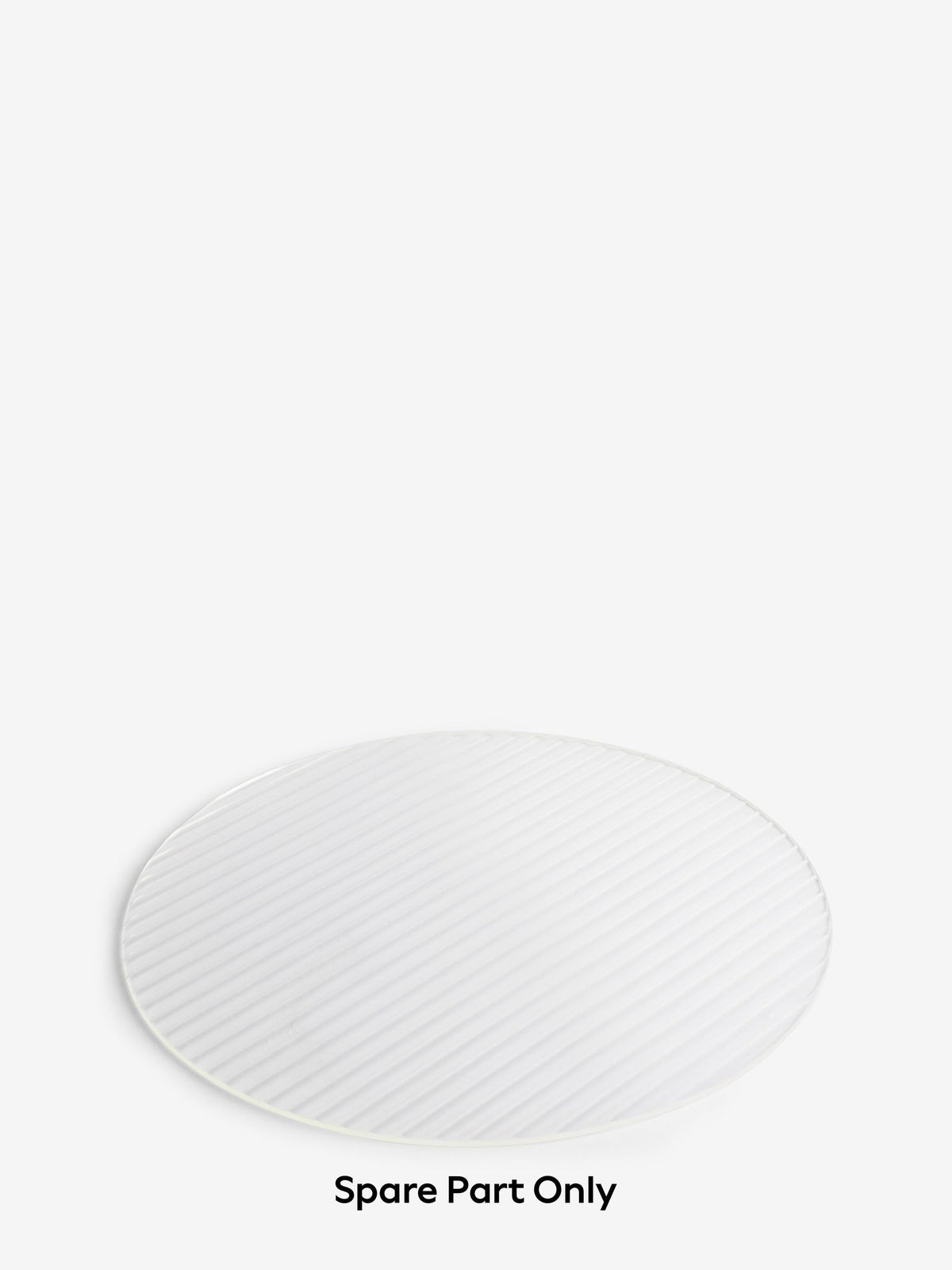 Carlton clear glass flush bottom spare part, UK version