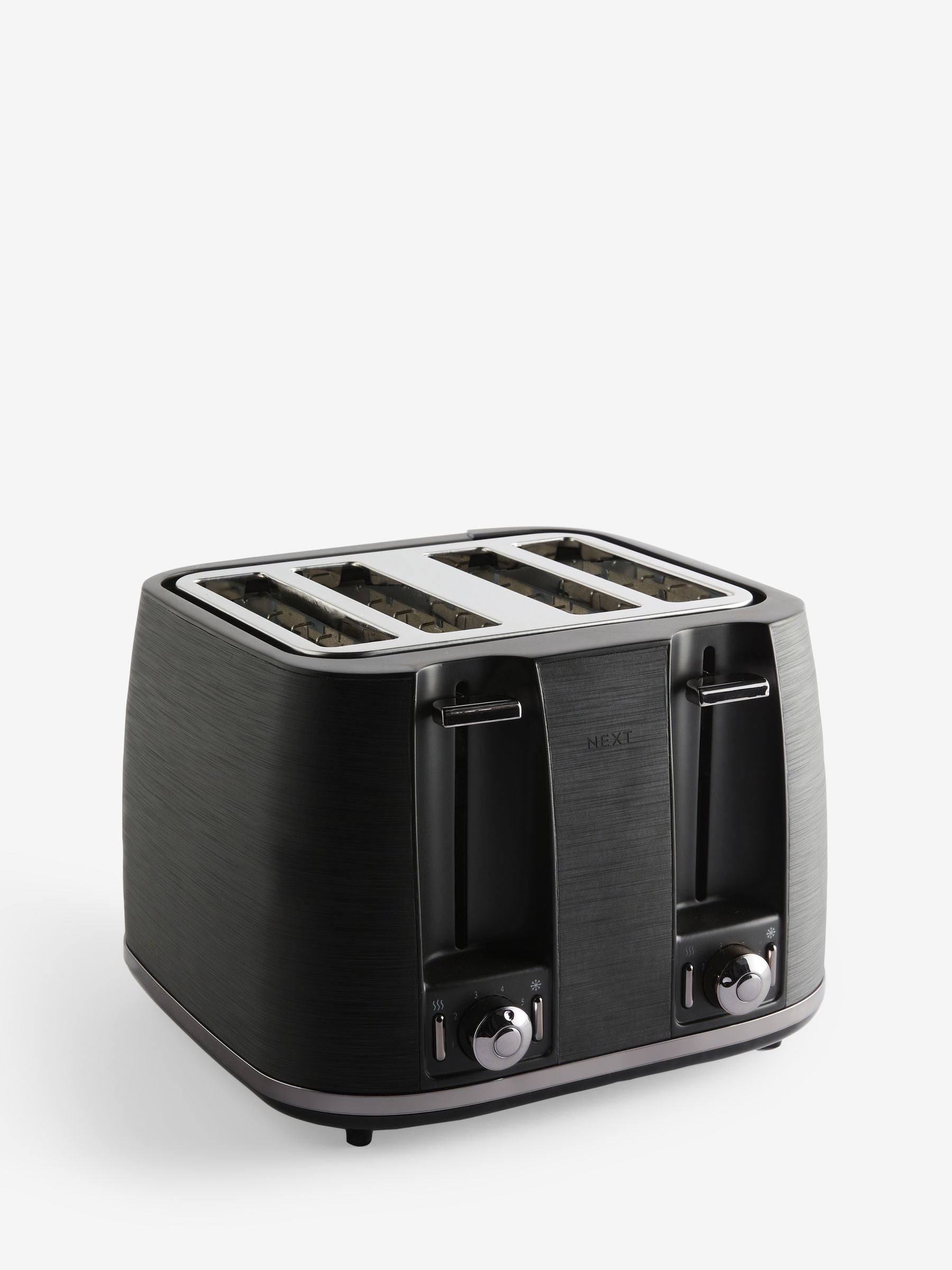 Hadleigh black toaster 4-slice (British brand)