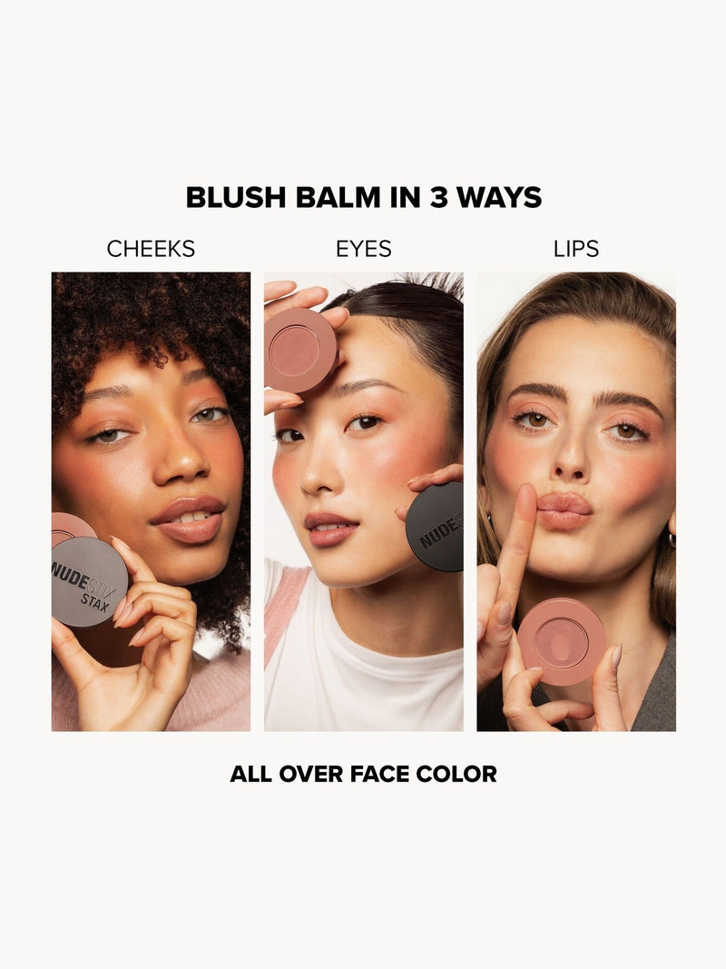 Nudestix blush balm Stax Barely Nude - British product