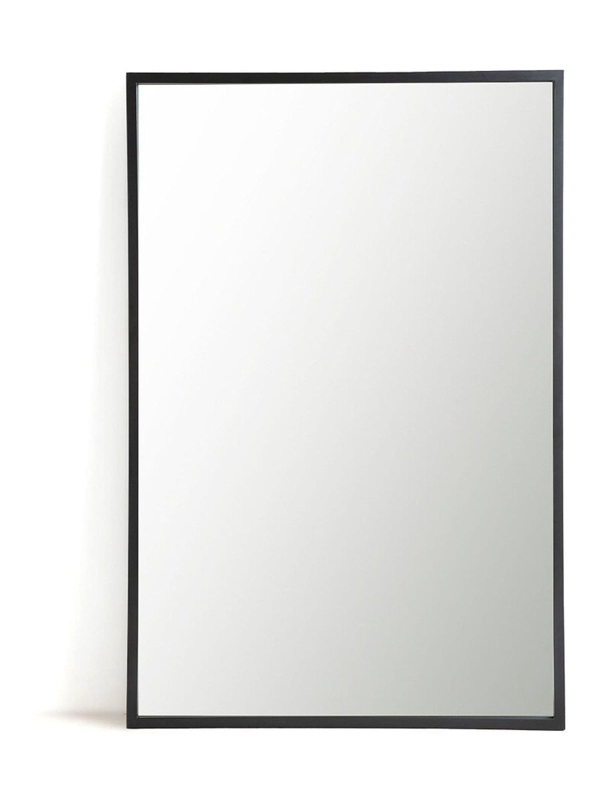 La Redoute Intérieurs black rectangular metal mirror 120x180cm (British brand)