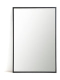 La Redoute Intérieurs black rectangular metal mirror 120x180cm (British brand)