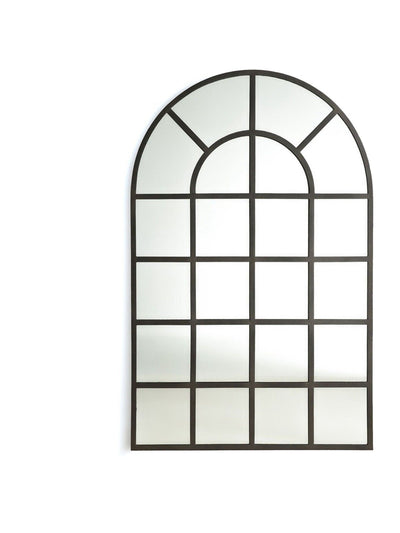Prochain miroir mural industriel arqué Lenaig en métal brossé La Redoute Intérieurs 110 x 170cm – Acheter en ligne sur McGrocer