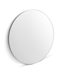La Redoute round wall mirror 40cm black iron - British product