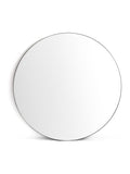 La Redoute round wall mirror 40cm black iron - British product