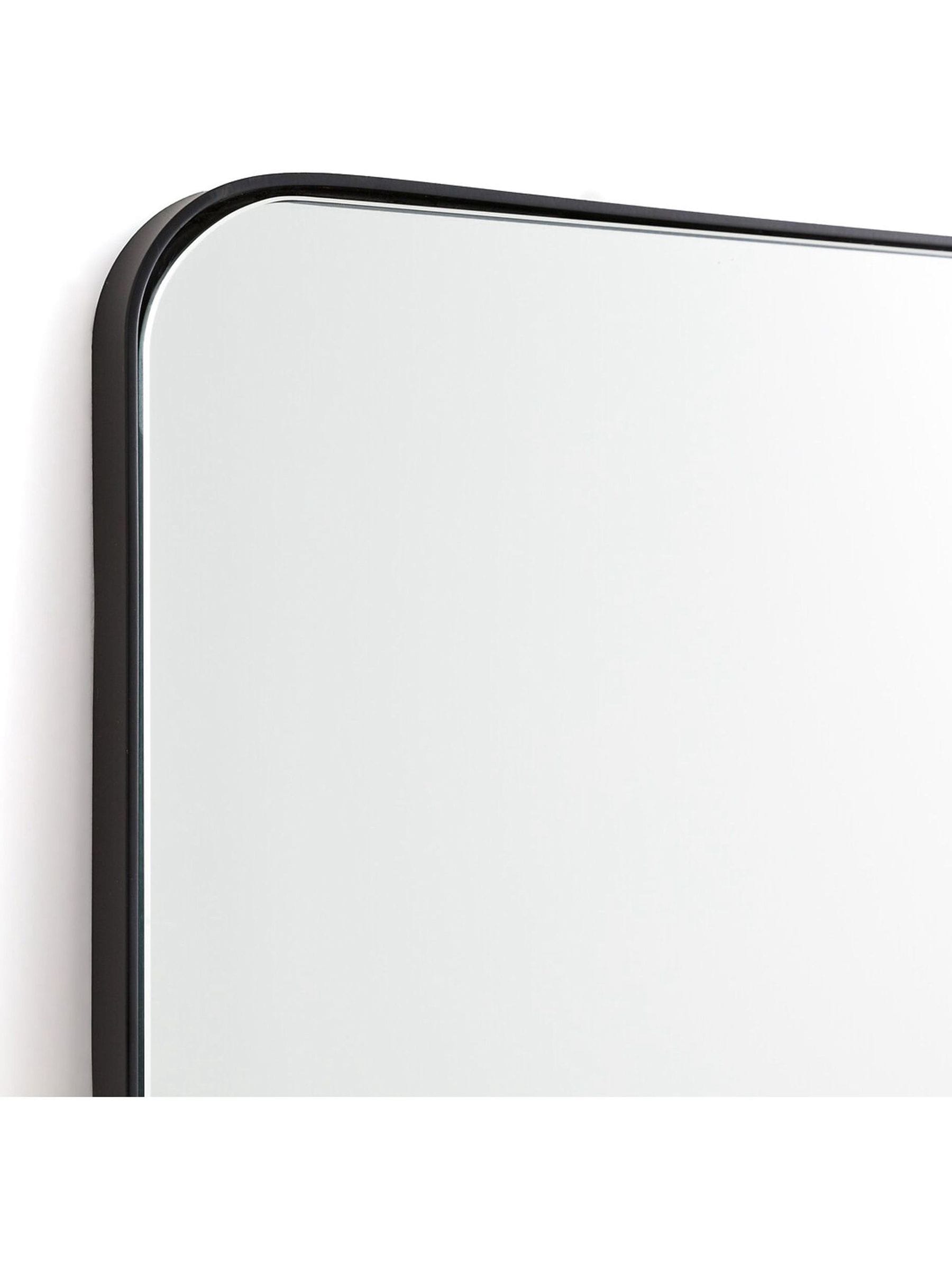 La Redoute Oak Iodus rectangular metal mirror 100 x 70cm, UK version