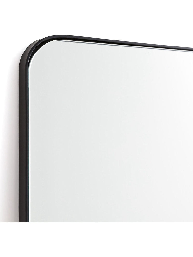 La Redoute Oak Iodus rectangular metal mirror 100 x 70cm, UK version