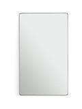 La Redoute Oak Iodus rectangular metal mirror 100 x 70cm, UK version