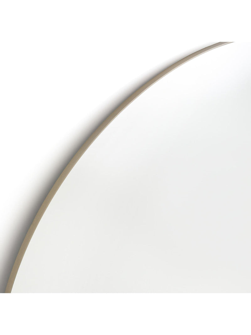 La Redoute Brass Iodus round wall mirror 140cm diameter, UK version
