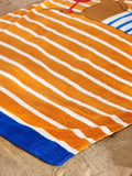 Catherine Lansfield orange hot dog beach towel 160x76cm - British product