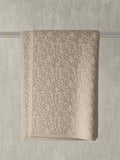 Vantona Natural Jacquard Leaf 500gsm 100% Cotton Towel