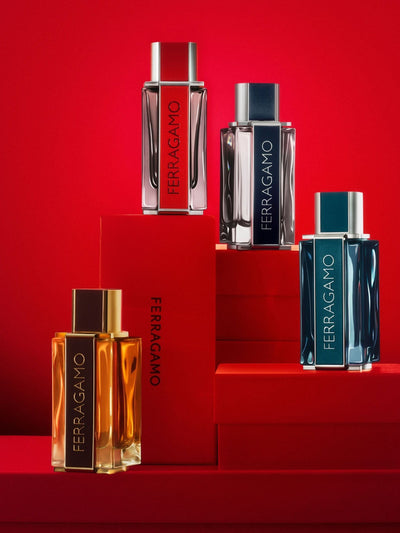 Next Salvatore Ferragamo Intense Leather Eau de Parfum 100 ml Shower Gel 100ml And 10ml Travel Spray Gift Set- Buy online at McGrocer