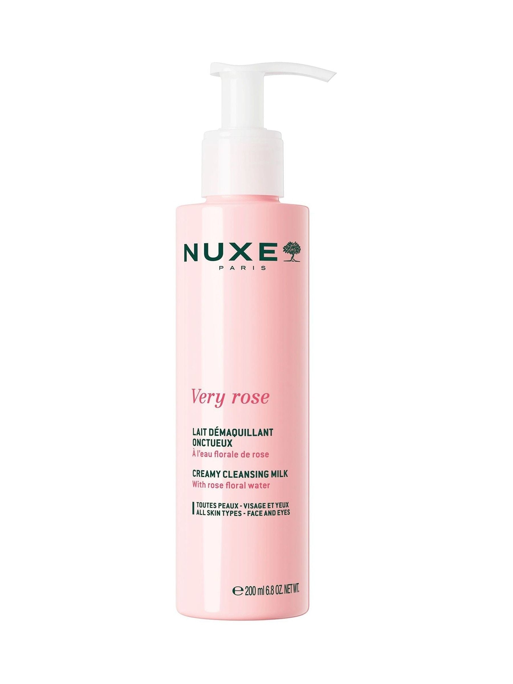 Nuxe Very Rose makeup remover milk 200ml, imported from the UK