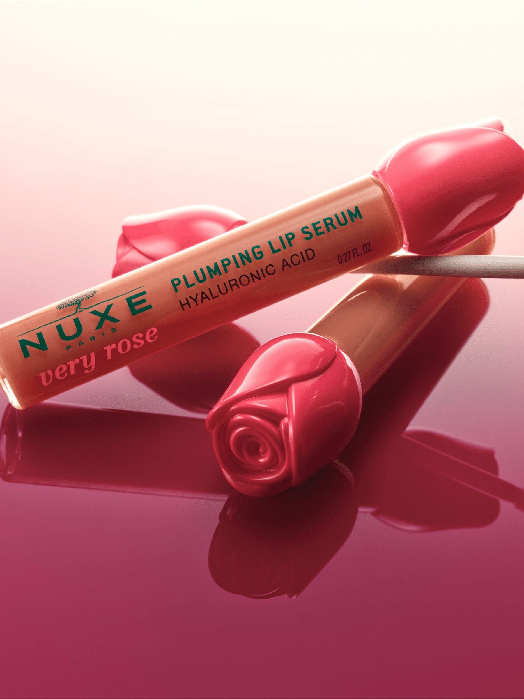 Nuxe Very Rose Plumping Lip Serum 8ml (British brand)