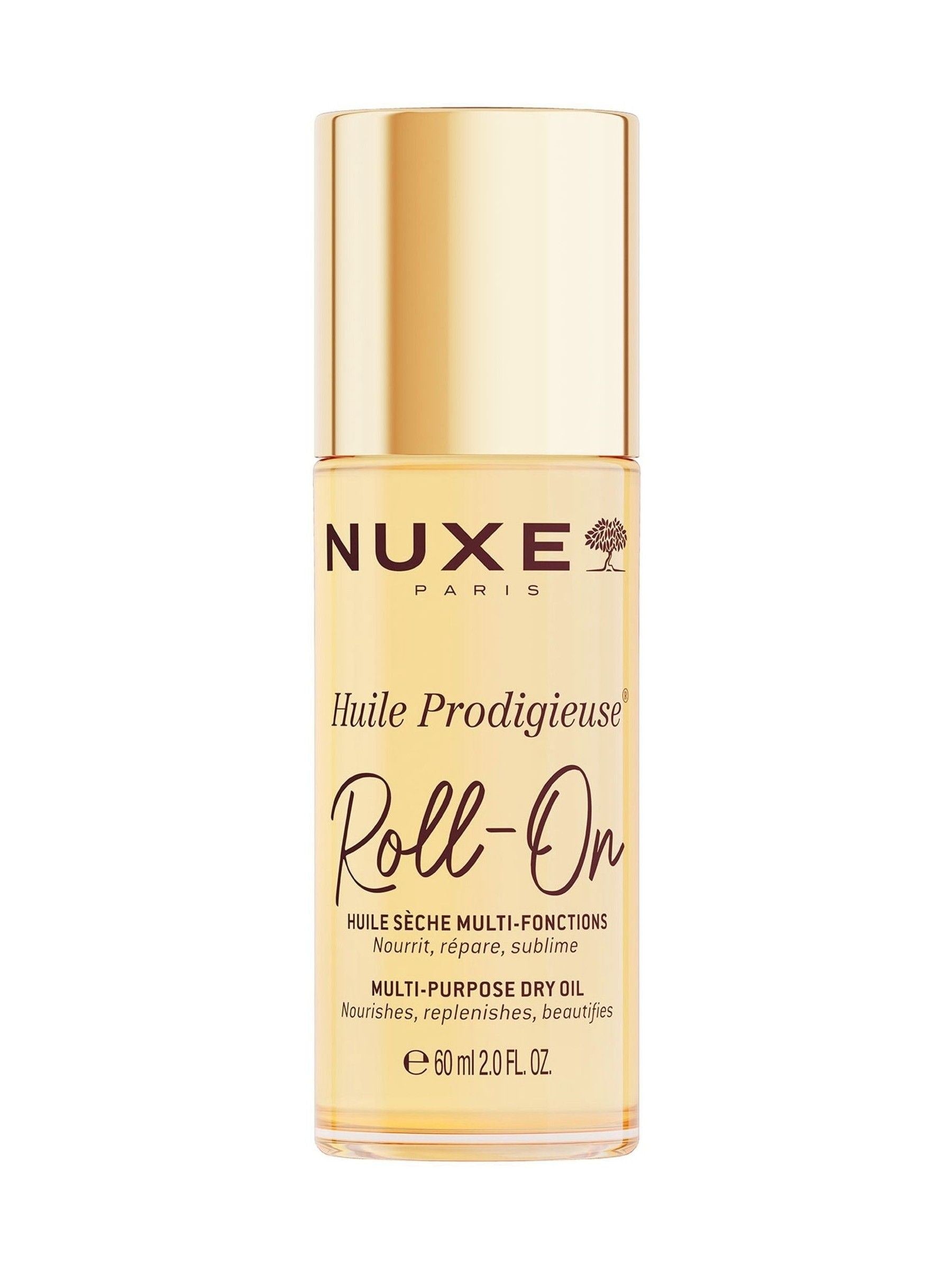Nuxe roll-on body oil 60ml, imported from the UK