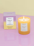 Stoneglow Sunlit Yuzu scented candle 40 hours, imported from the UK