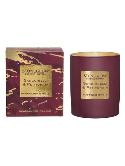 Next Stoneglow Sanguineli & Petitgrain Luna Duftlys - Kjøp online hos McGrocer