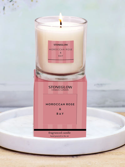Stoneglow Moroccan Rose & Bay Modern Classics Scented Candle - اشترِ عبر الإنترنت من McGrocer
