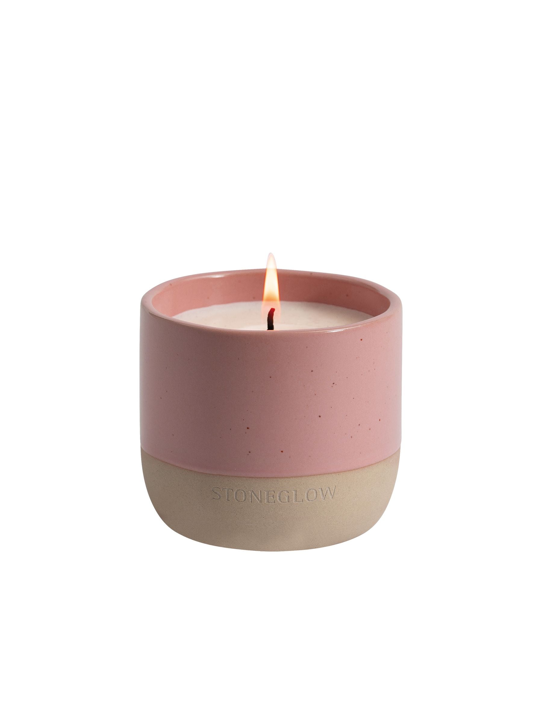 Stoneglow Elements Fire Red Pepper & Cardamon Ceramic Scented Candle