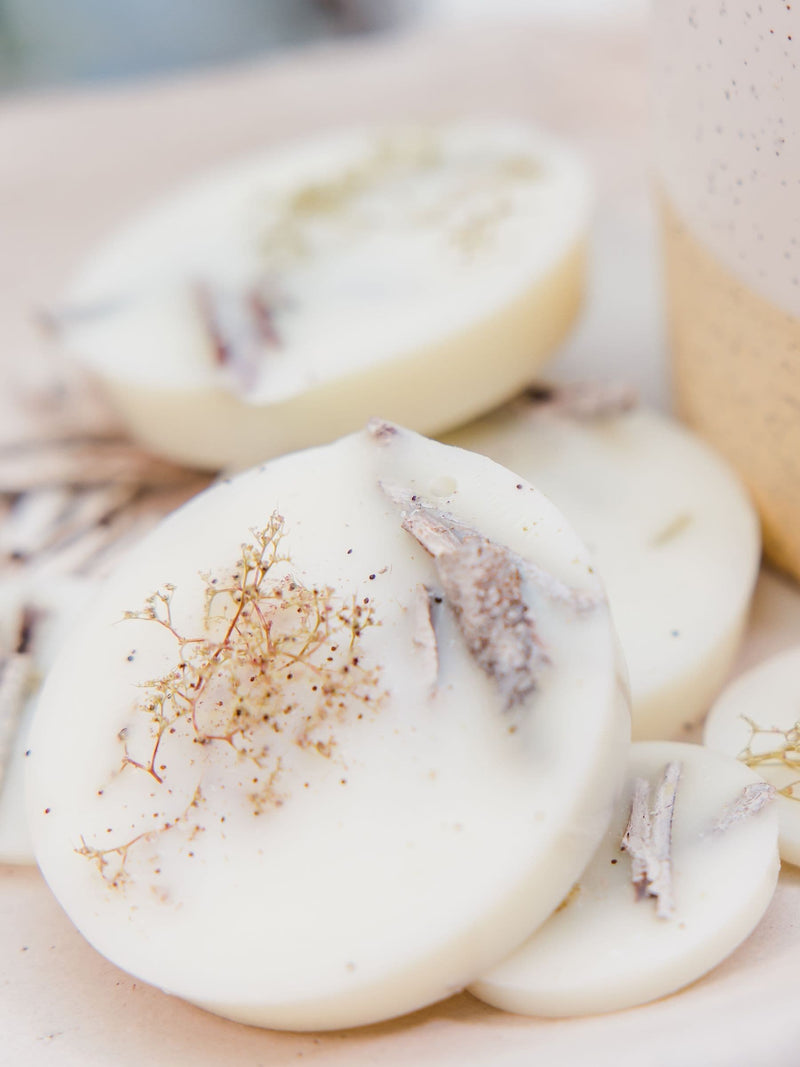 Stoneglow Blue Water Wood Sage Samphire soy wax melts 124g, UK version