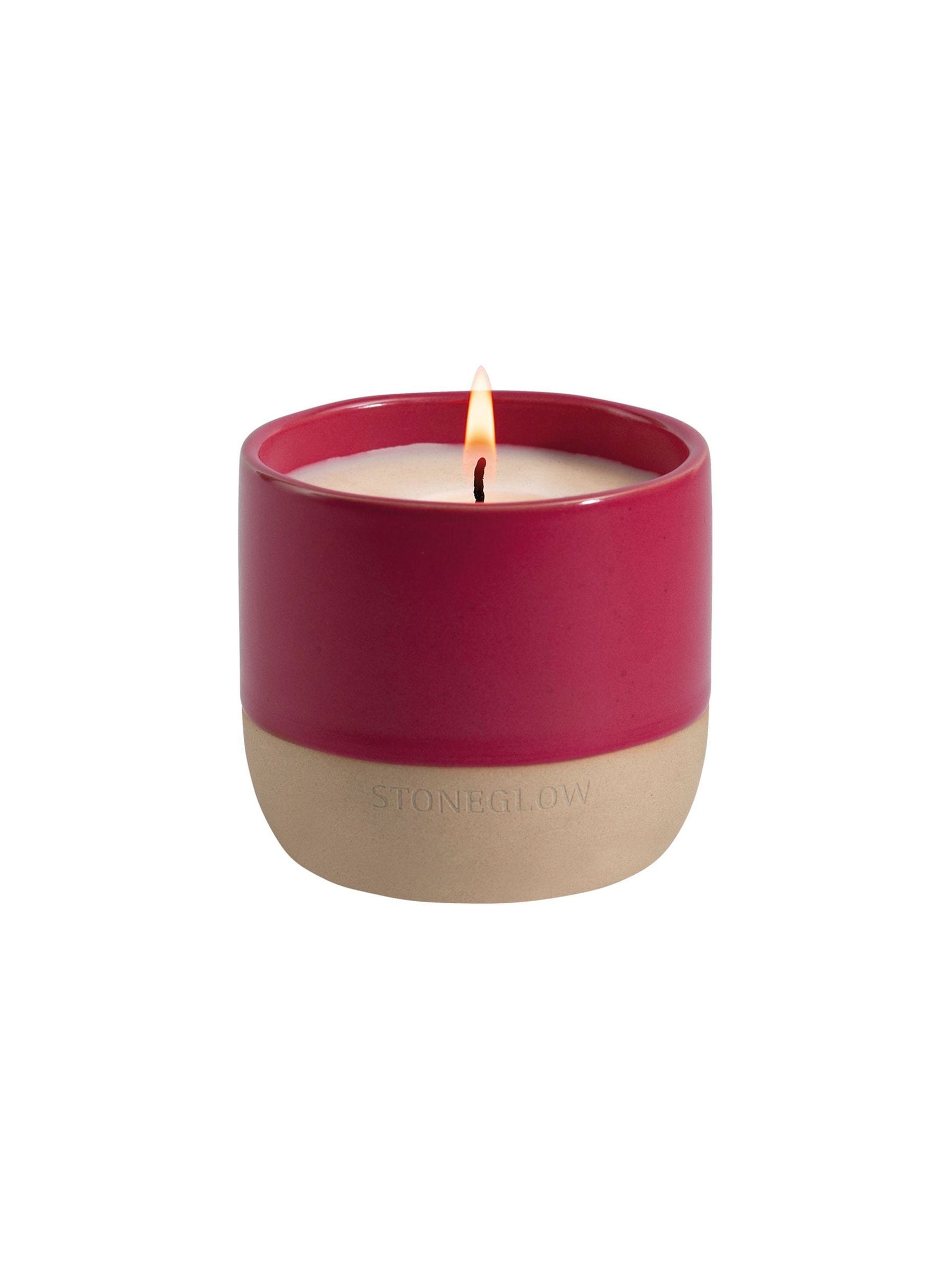 Stoneglow Fire Red Pepper & Cardamon scented candle (British brand)