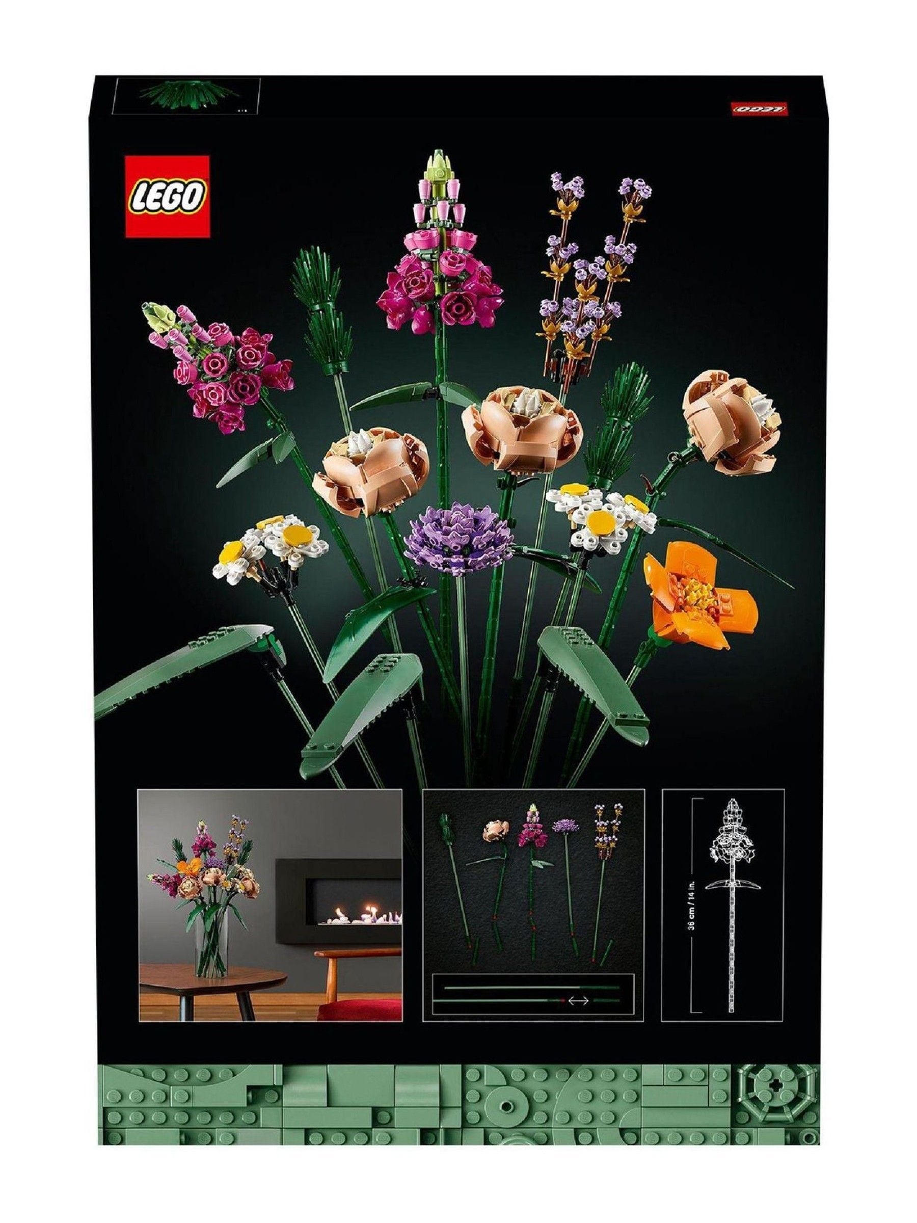 LEGO Flower Bouquet building set 10280 (British brand)